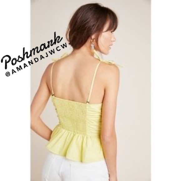 Anthropologie Maeve Peplum Tank - NWT - Picture 3 of 6